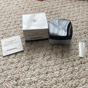 Chanel Hydra Beauty Gel Creme, booklet, spatula & box EMPTY - this is empty